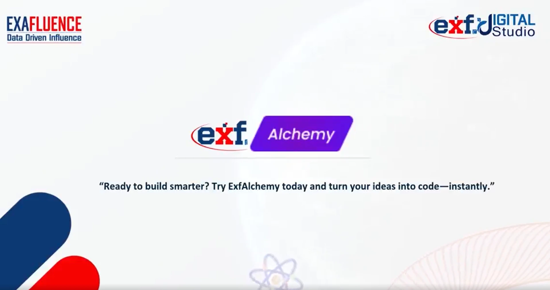 ExfAlchemy – Exafluence’s GenAI Powered Vibe Coding Platform